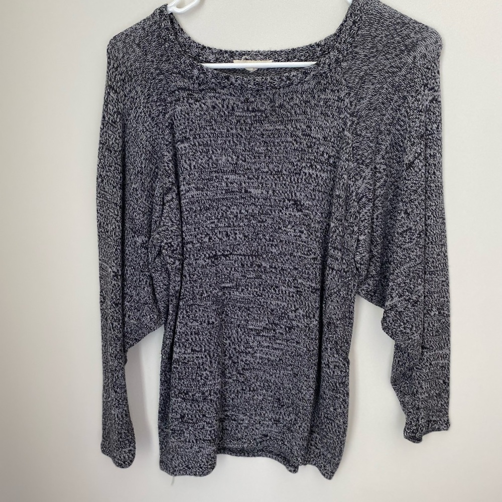 Dark Heather grey sweater